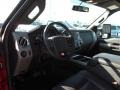 2012 Vermillion Red Ford F250 Super Duty Lariat Crew Cab 4x4  photo #12