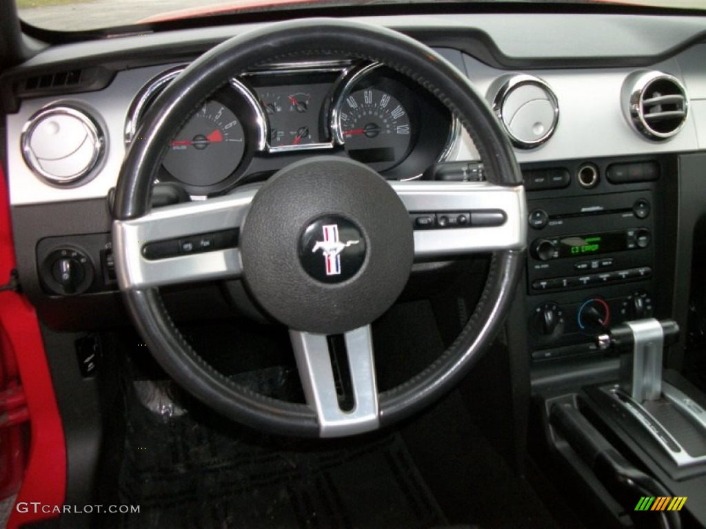 2007 Mustang V6 Premium Coupe - Torch Red / Dark Charcoal photo #4
