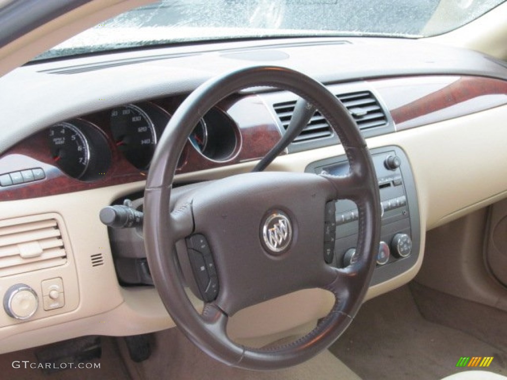 2009 Buick Lucerne CX Cocoa/Cashmere Steering Wheel Photo #74931394