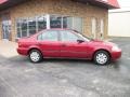 1998 Inza Red Pearl Honda Civic LX Sedan  photo #2