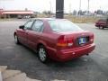 1998 Inza Red Pearl Honda Civic LX Sedan  photo #3