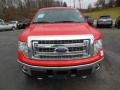 2013 Race Red Ford F150 XLT SuperCrew 4x4  photo #3
