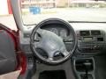 1998 Inza Red Pearl Honda Civic LX Sedan  photo #4