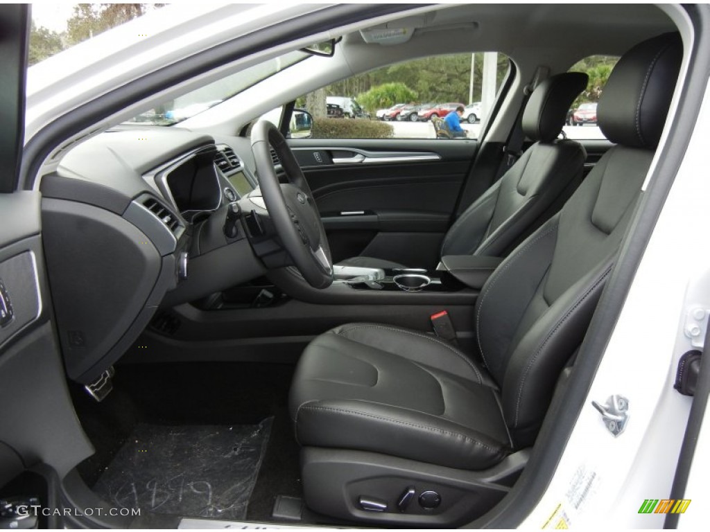 2013 Ford Fusion Titanium Front Seat Photo #74932153