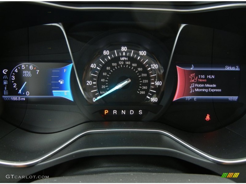 2013 Ford Fusion Titanium Gauges Photo #74932208