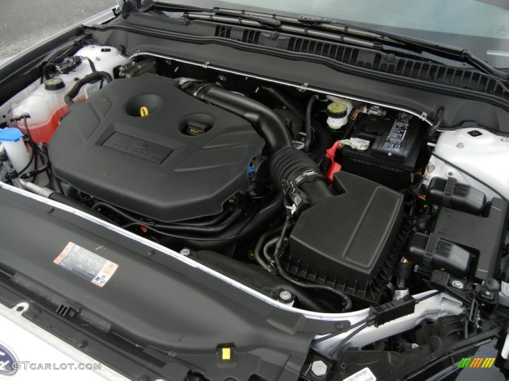 2013 Ford Fusion Titanium 2.0 Liter EcoBoost DI Turbocharged DOHC 16-Valve Ti-VCT 4 Cylinder Engine Photo #74932262