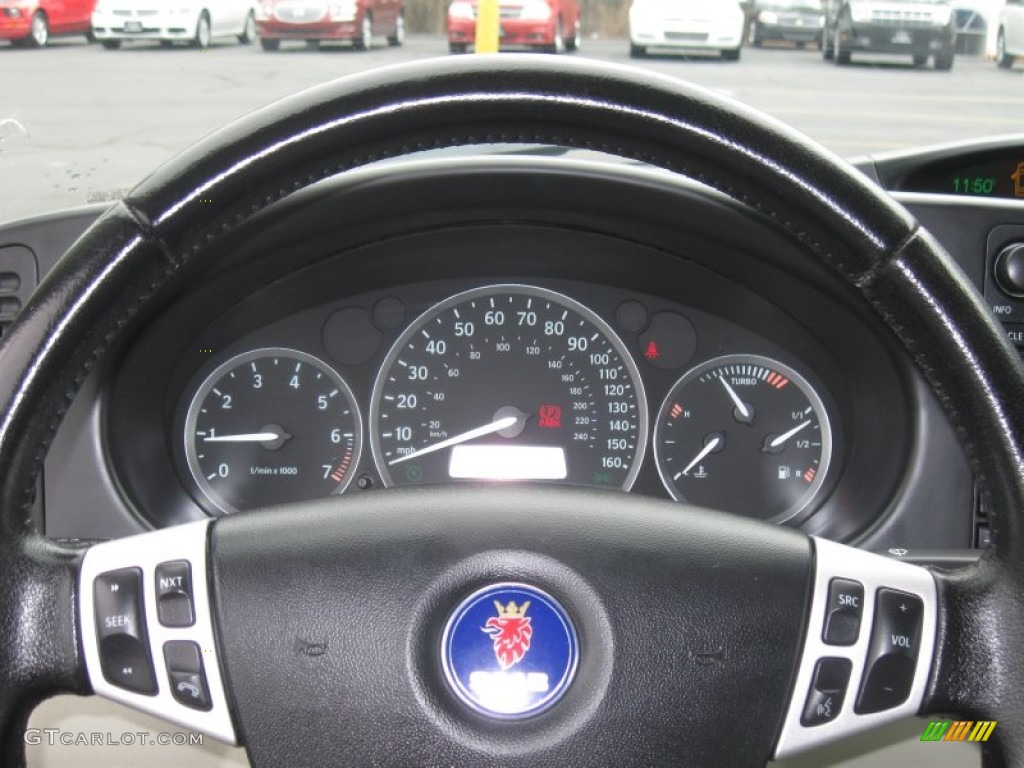 2005 Saab 9-3 Aero Convertible Gauges Photo #74932628