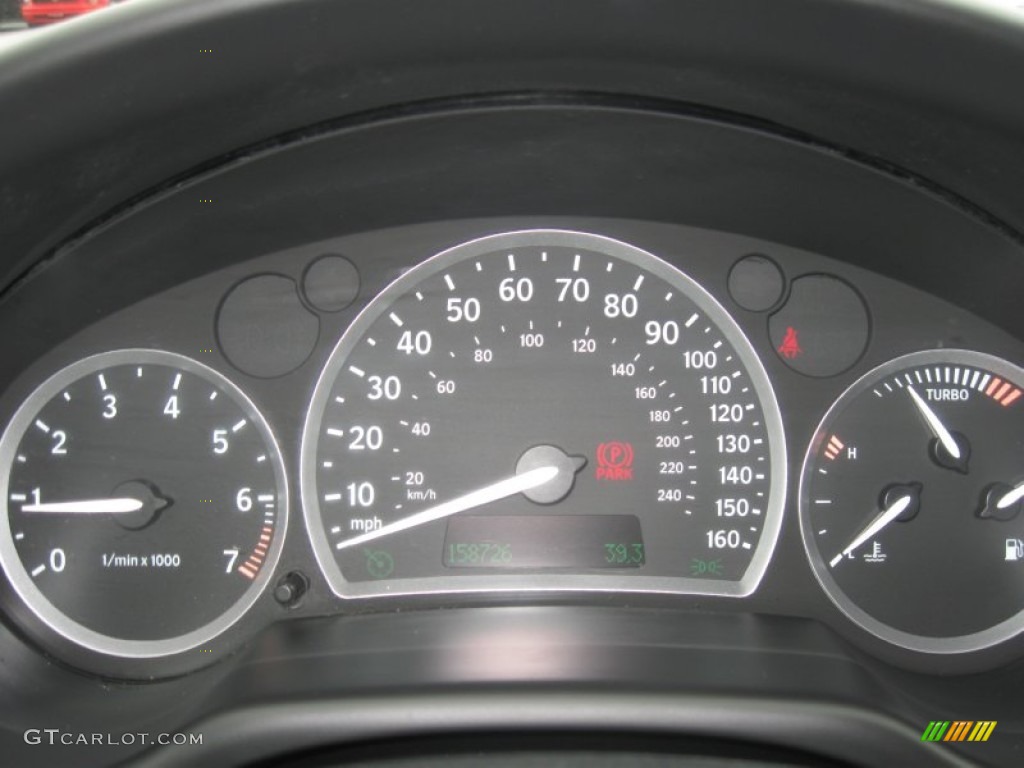 2005 Saab 9-3 Aero Convertible Gauges Photo #74932655