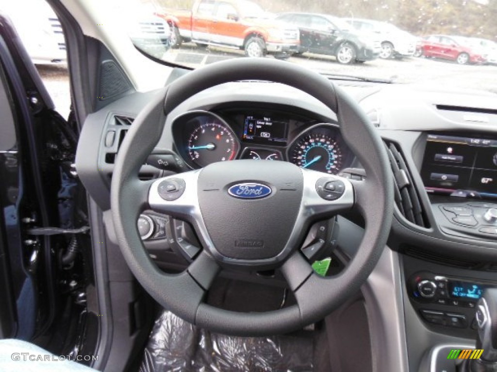 2013 Escape SE 2.0L EcoBoost 4WD - Tuxedo Black Metallic / Charcoal Black photo #18