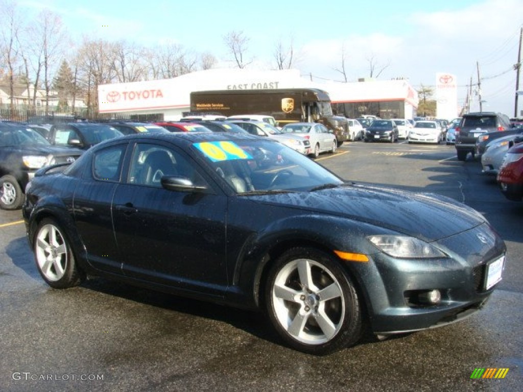 2004 RX-8 Sport - Nordic Green Mica / Black photo #1
