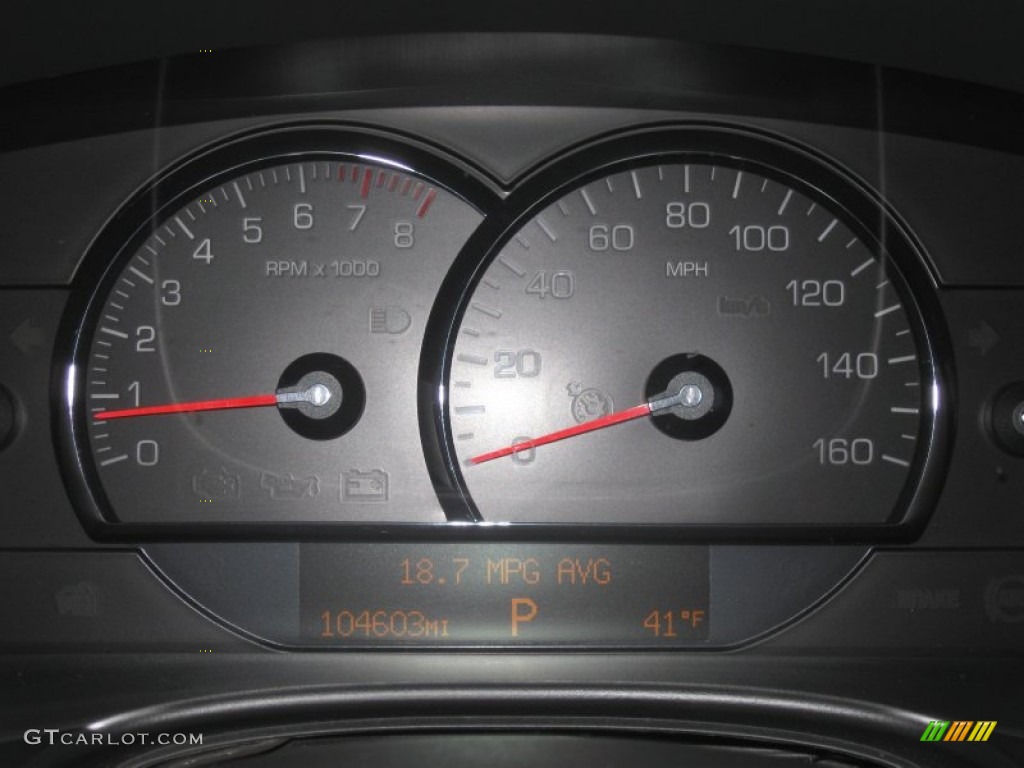 2006 Cadillac STS V8 Gauges Photos
