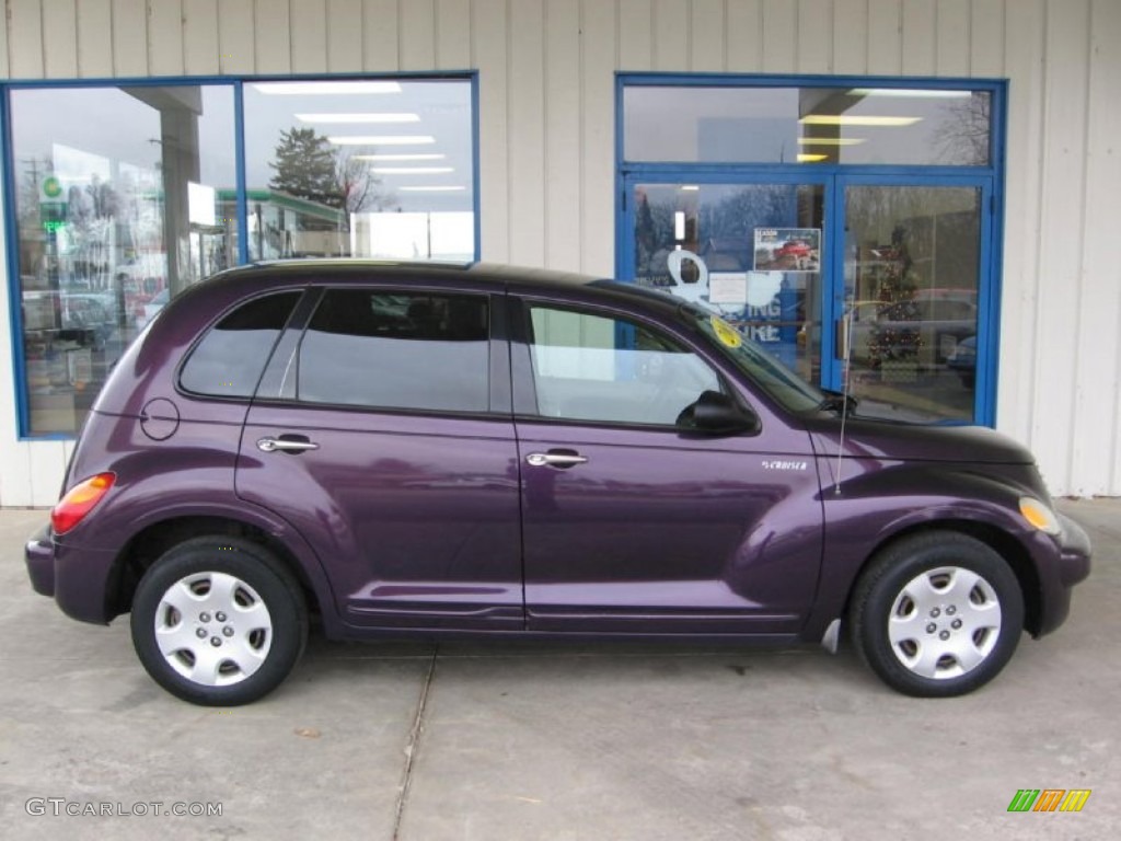 2005 PT Cruiser Touring - Dark Plum Pearl / Dark Slate Gray photo #2