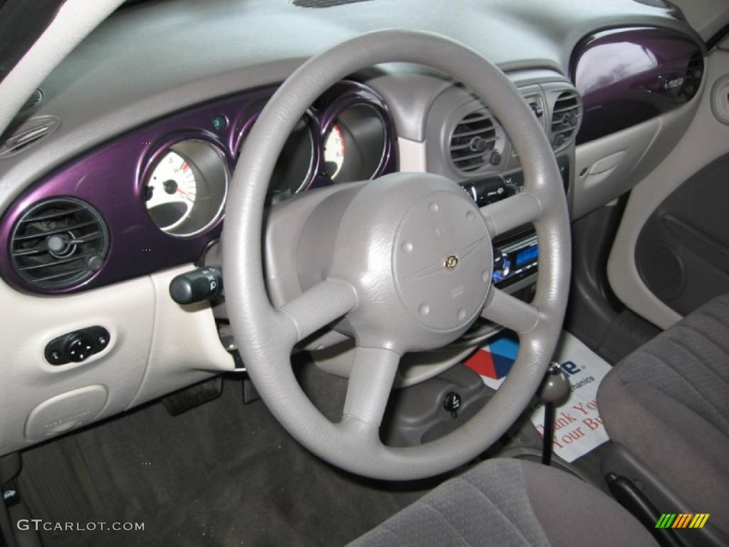 2005 PT Cruiser Touring - Dark Plum Pearl / Dark Slate Gray photo #16