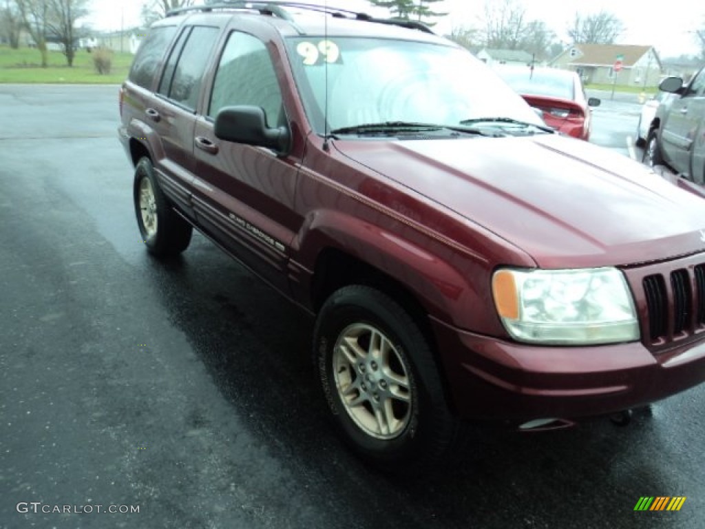 1999 Grand Cherokee Limited 4x4 - Sienna Pearl / Taupe photo #3