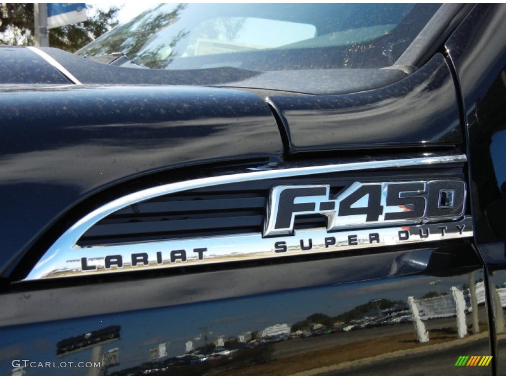 2013 Ford F450 Super Duty Lariat Crew Cab 4x4 Marks and Logos Photo #74934499