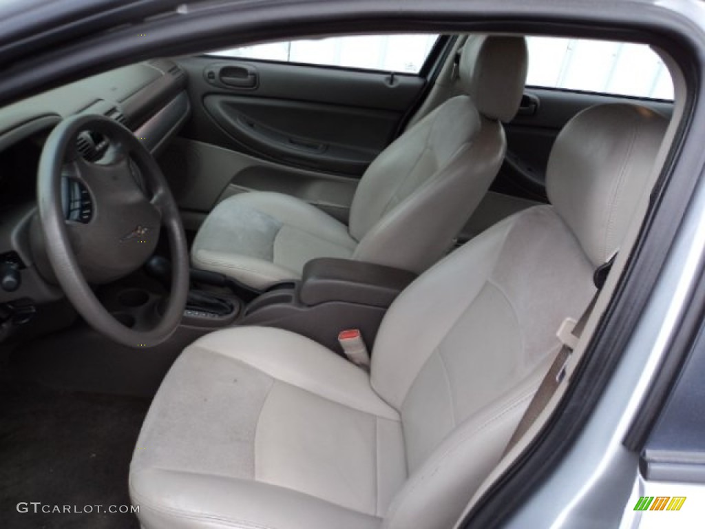 Dark Slate Gray Interior 2005 Chrysler Sebring Touring Sedan Photo #74934612