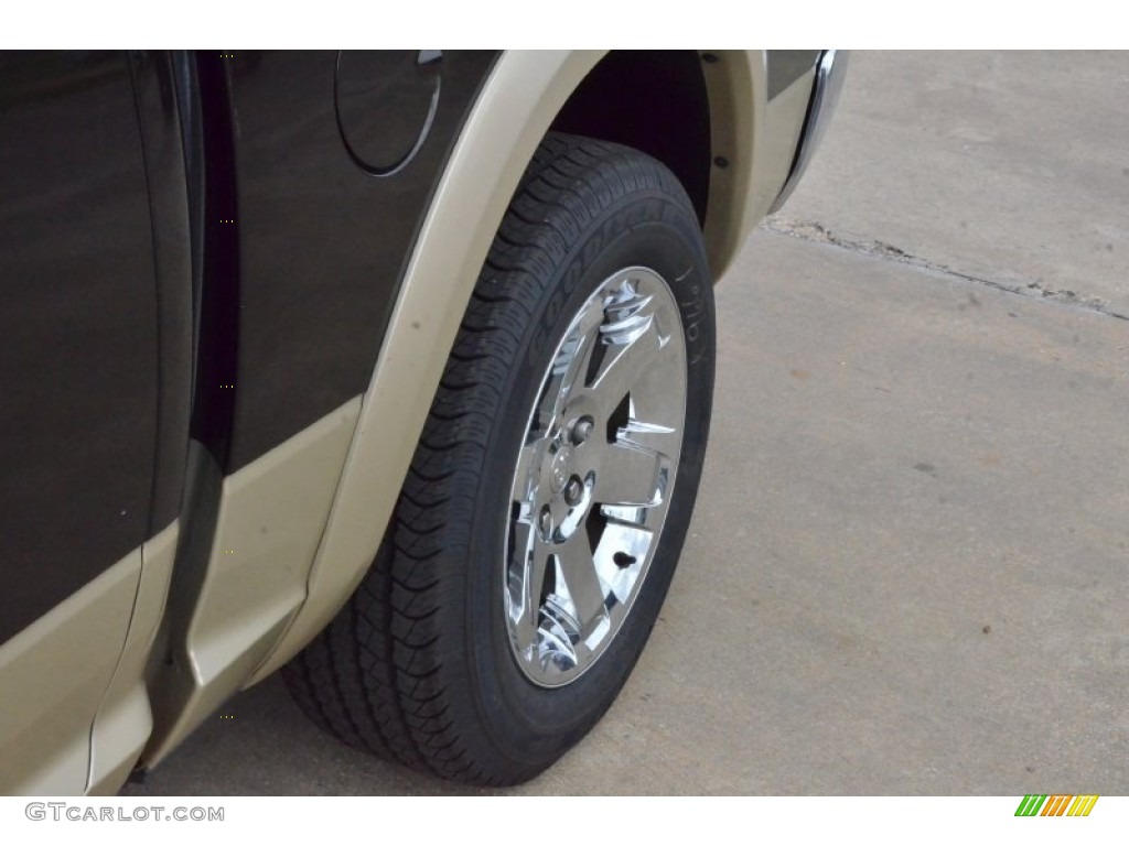 2011 Ram 1500 Laramie Crew Cab - Rugged Brown Pearl / Light Pebble Beige/Bark Brown photo #15