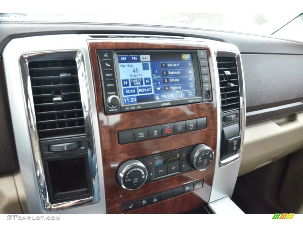 2011 Ram 1500 Laramie Crew Cab - Rugged Brown Pearl / Light Pebble Beige/Bark Brown photo #26