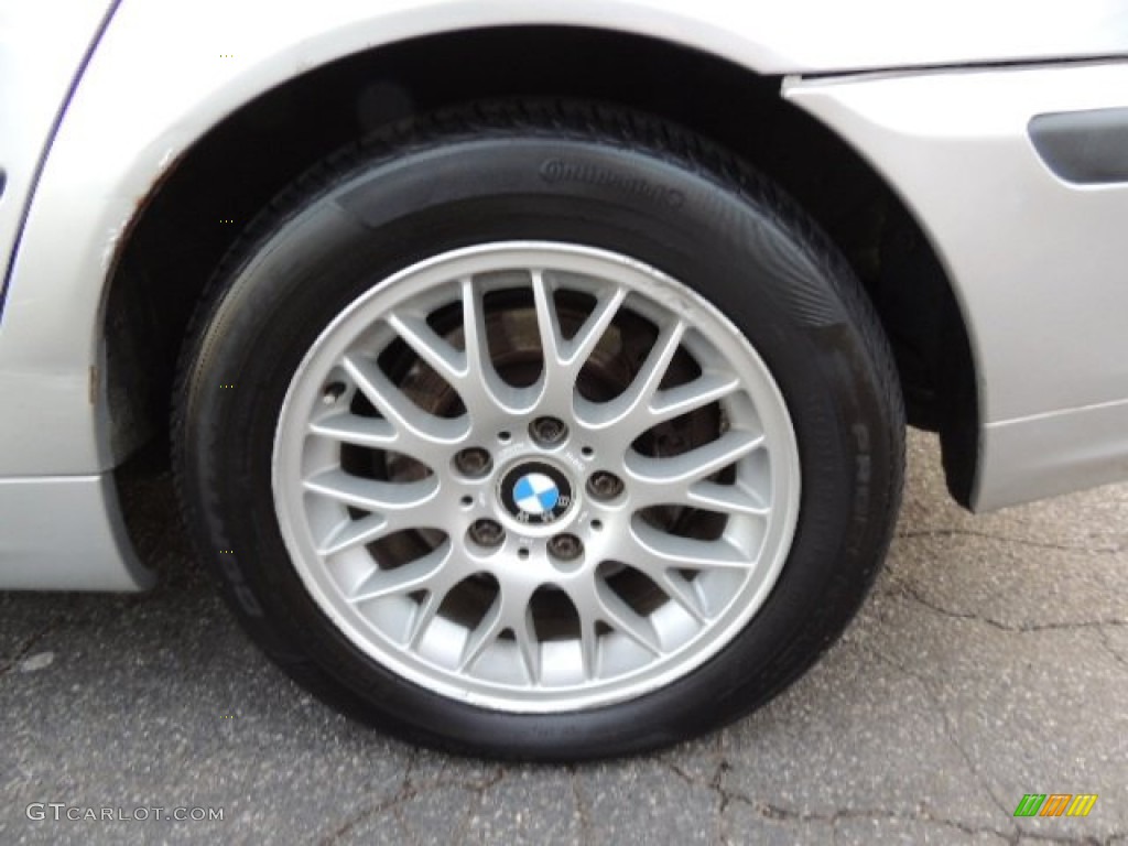 1999 3 Series 328i Sedan - Titanium Silver Metallic / Black photo #8