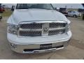 2011 Bright White Dodge Ram 1500 Laramie Crew Cab  photo #11