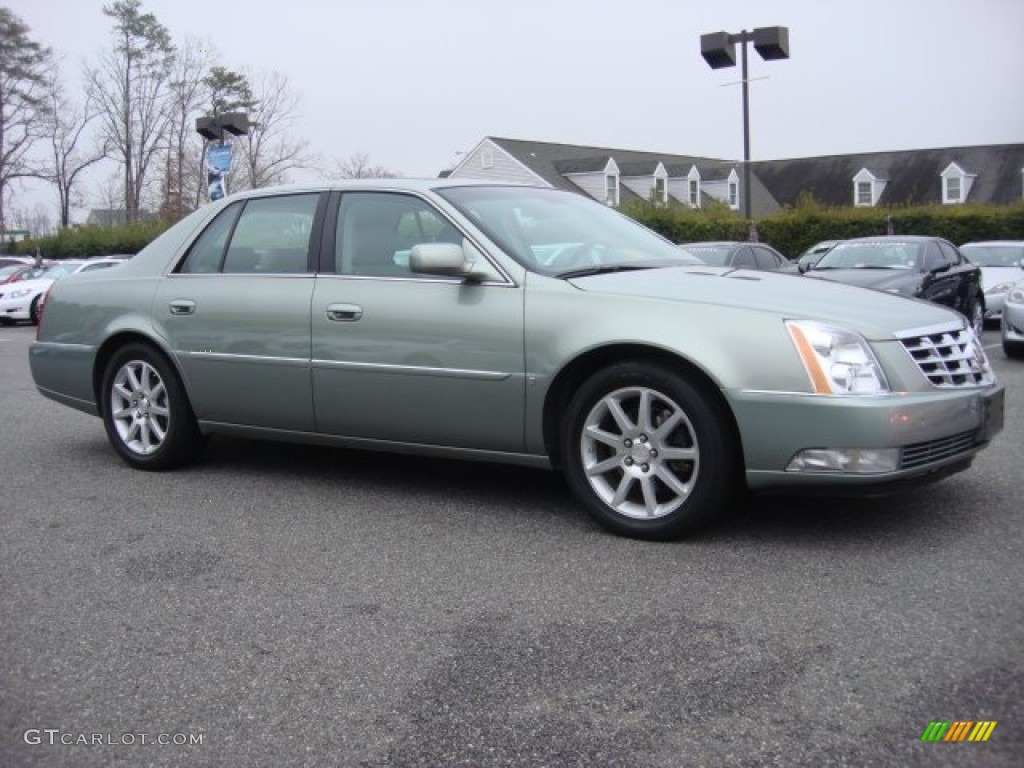 Green Silk Metallic 2006 Cadillac DTS Performance Exterior Photo #74936458