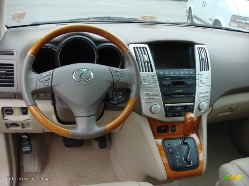 2007 Lexus RX 350 AWD Ivory Dashboard Photo #74937111
