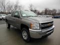 Graystone Metallic 2013 Chevrolet Silverado 2500HD LS Extended Cab 4x4 Exterior