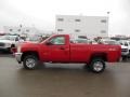 Victory Red 2013 Chevrolet Silverado 2500HD Work Truck Regular Cab 4x4