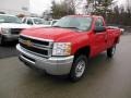 Victory Red - Silverado 2500HD Work Truck Regular Cab 4x4 Photo No. 2