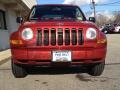 2005 Inferno Red Crystal Pearl Jeep Liberty Renegade 4x4  photo #2