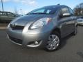 2011 Meteorite Metallic Toyota Yaris 5 Door Liftback  photo #1