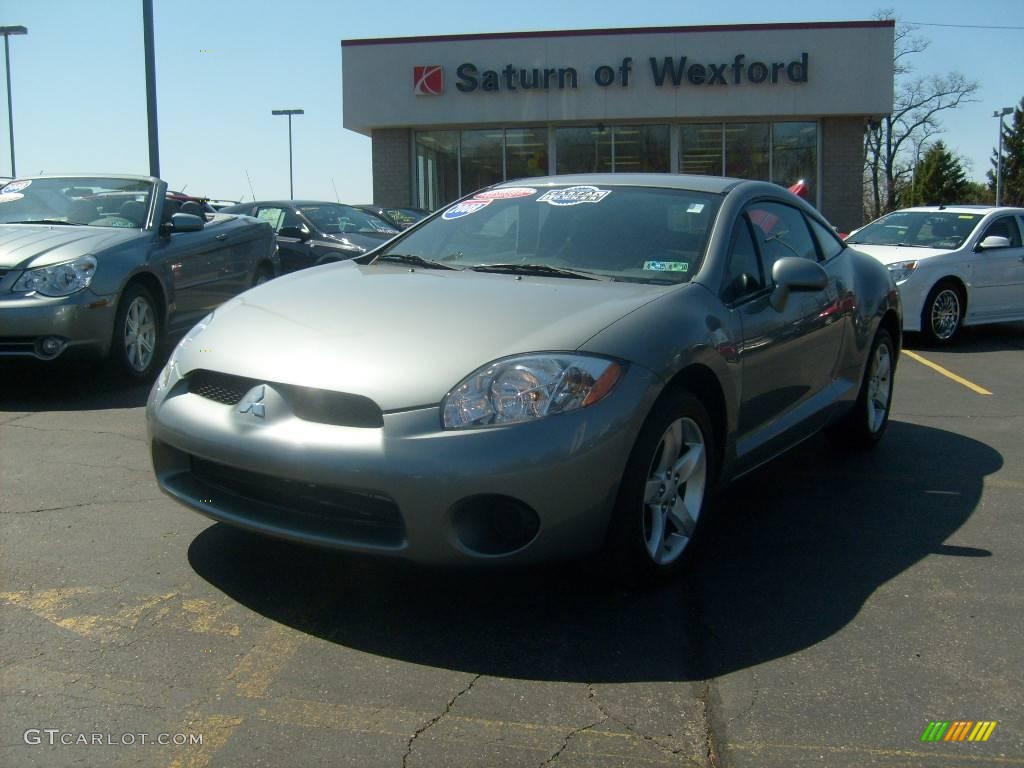 2008 Eclipse GS Coupe - Satin Meisai Gray Pearl / Dark Charcoal photo #1