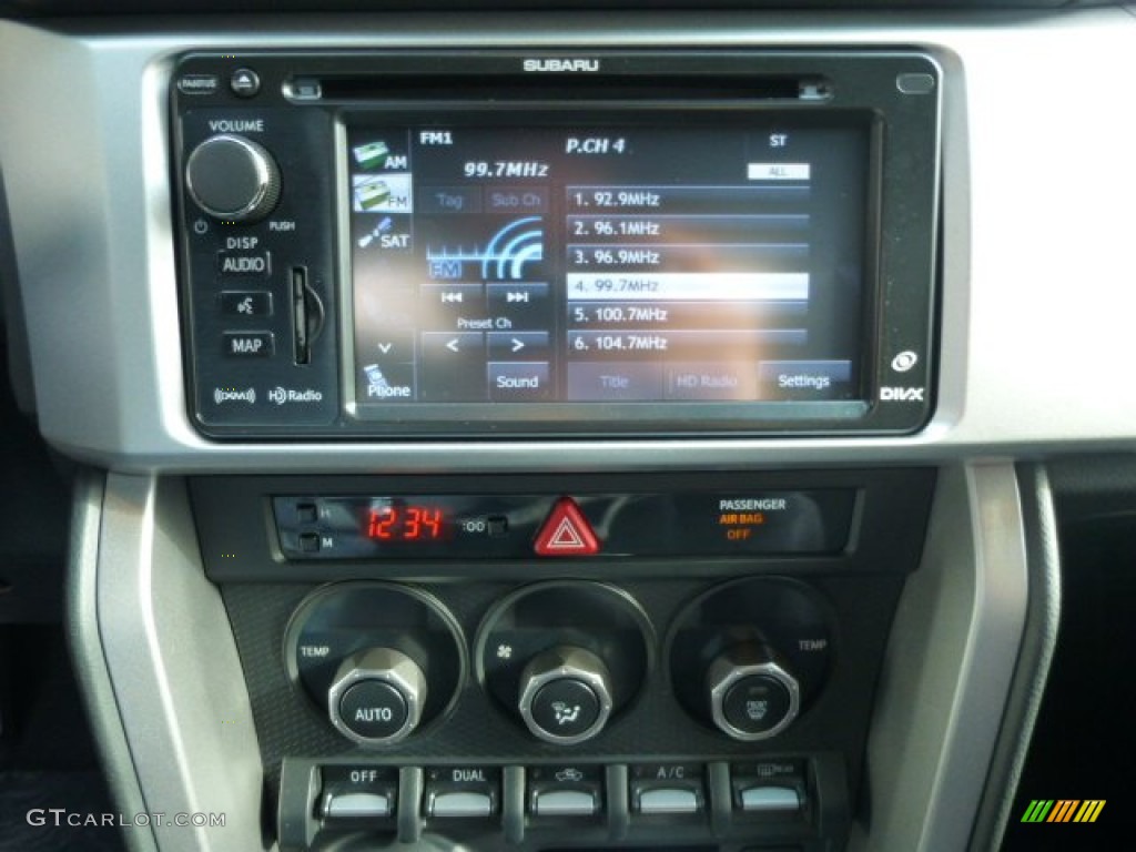 2013 Subaru BRZ Limited Controls Photo #74939032