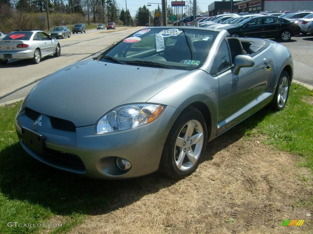 2008 Eclipse Spyder GS - Satin Meisai Gray Pearl / Dark Charcoal photo #1