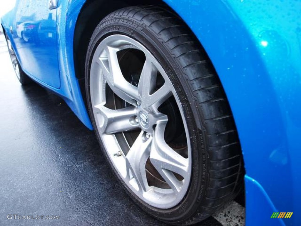 2011 370Z Sport Coupe - Monterey Blue / Black photo #4