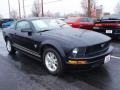 2009 Black Ford Mustang V6 Coupe  photo #2