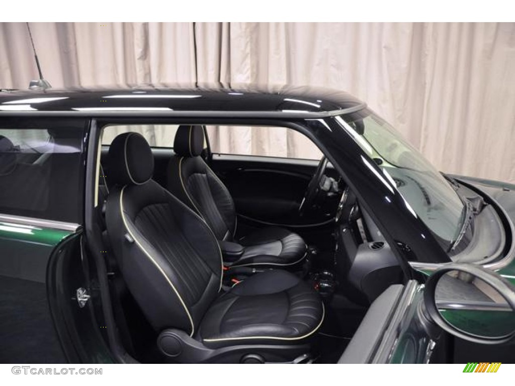 2012 Cooper S Hardtop - British Racing Green II Metallic / Carbon Black photo #7