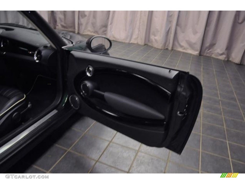 2012 Cooper S Hardtop - British Racing Green II Metallic / Carbon Black photo #8