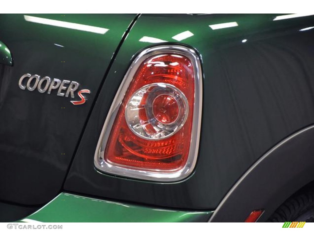 2012 Cooper S Hardtop - British Racing Green II Metallic / Carbon Black photo #13