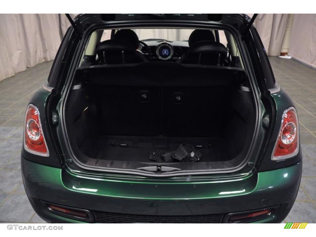 2012 Cooper S Hardtop - British Racing Green II Metallic / Carbon Black photo #18