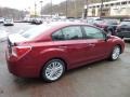 Camellia Red Pearl - Impreza 2.0i Limited 4 Door Photo No. 4