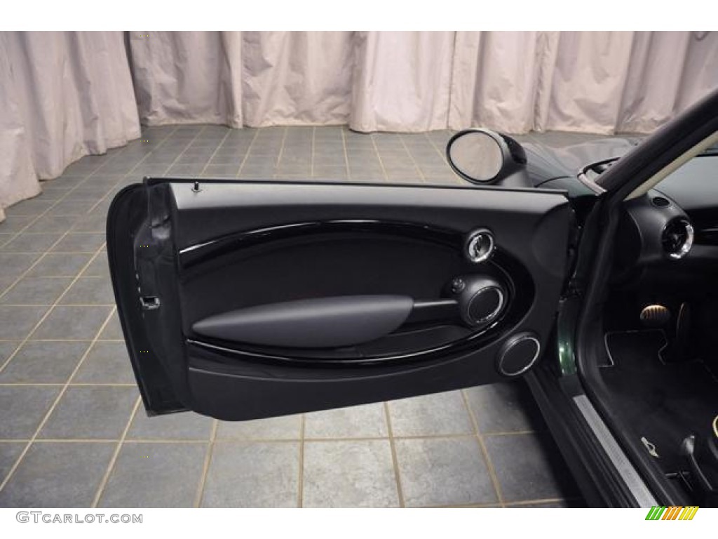 2012 Cooper S Hardtop - British Racing Green II Metallic / Carbon Black photo #22