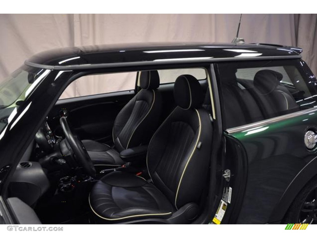 2012 Cooper S Hardtop - British Racing Green II Metallic / Carbon Black photo #23