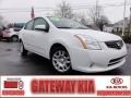 Aspen White 2011 Nissan Sentra 2.0