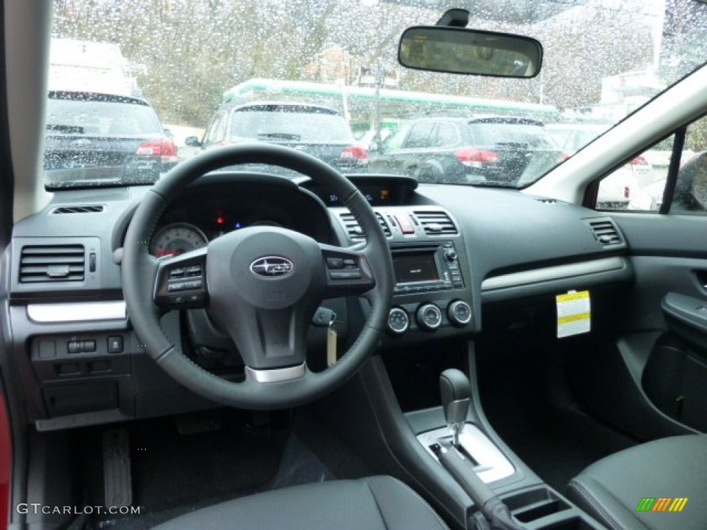 2013 Subaru Impreza 2.0i Limited 4 Door Black Dashboard Photo #74941621