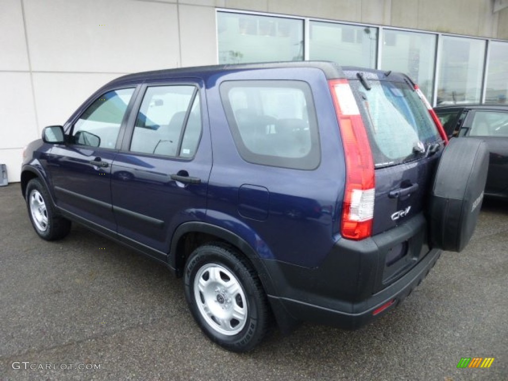 2006 CR-V LX 4WD - Royal Blue Pearl / Black photo #2