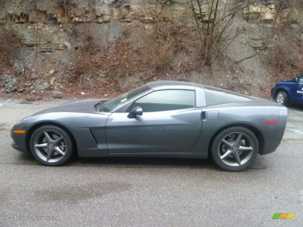 Cyber Gray Metallic 2011 Chevrolet Corvette Coupe Exterior Photo #74942725