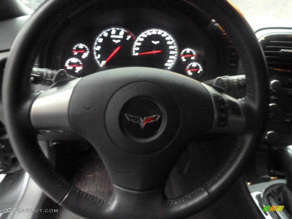2011 Corvette Coupe - Cyber Gray Metallic / Ebony Black photo #17