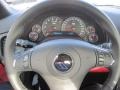2013 Chevrolet Corvette Red Interior Steering Wheel Photo