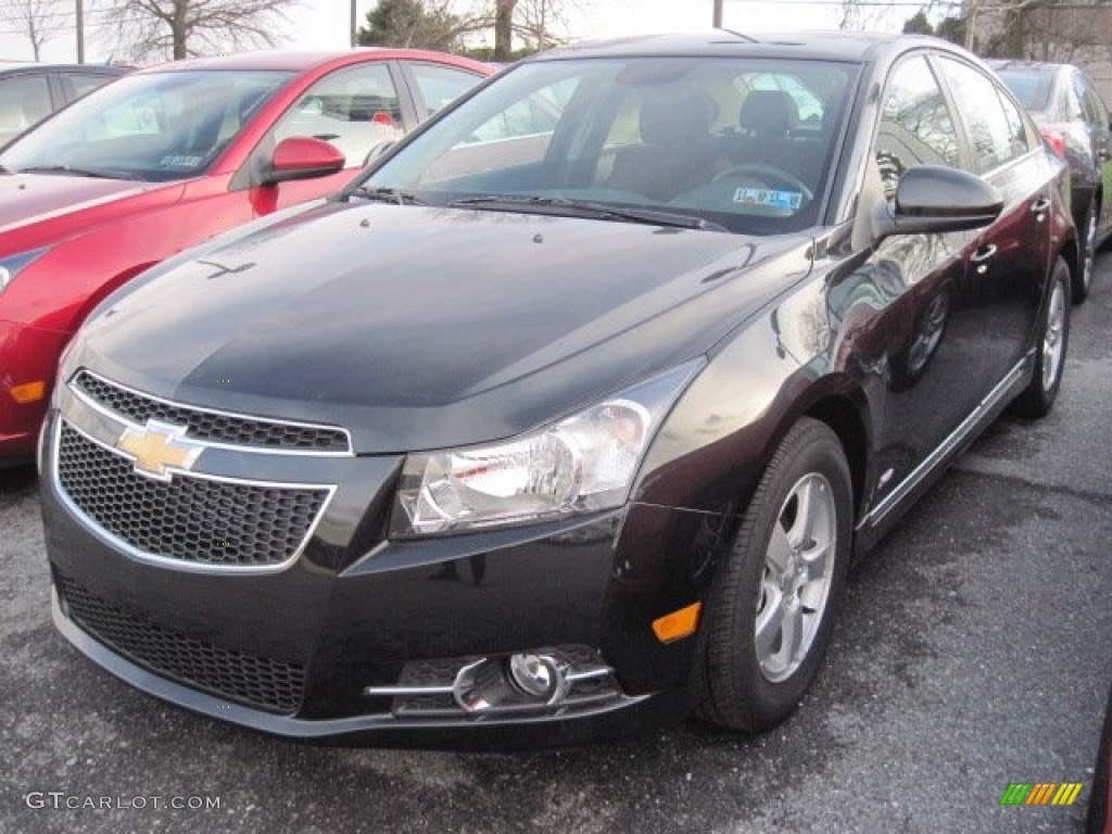 2013 Cruze LT/RS - Black Granite Metallic / Jet Black/Sport Red photo #1